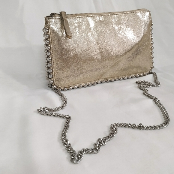 Zara Clutch Bag With Studs - Picture 5 of 9